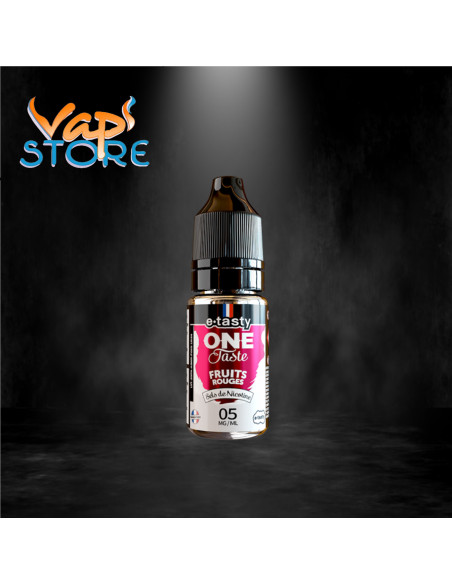 E-liquide Fruits rouges 10ml Sels de nicotine One Taste par e.tasty