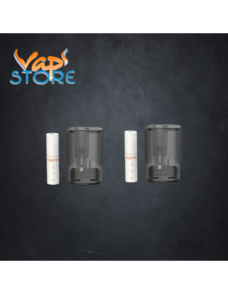 Cartouches Vilter Pod 1.0 Ohm x2 ASPIRE