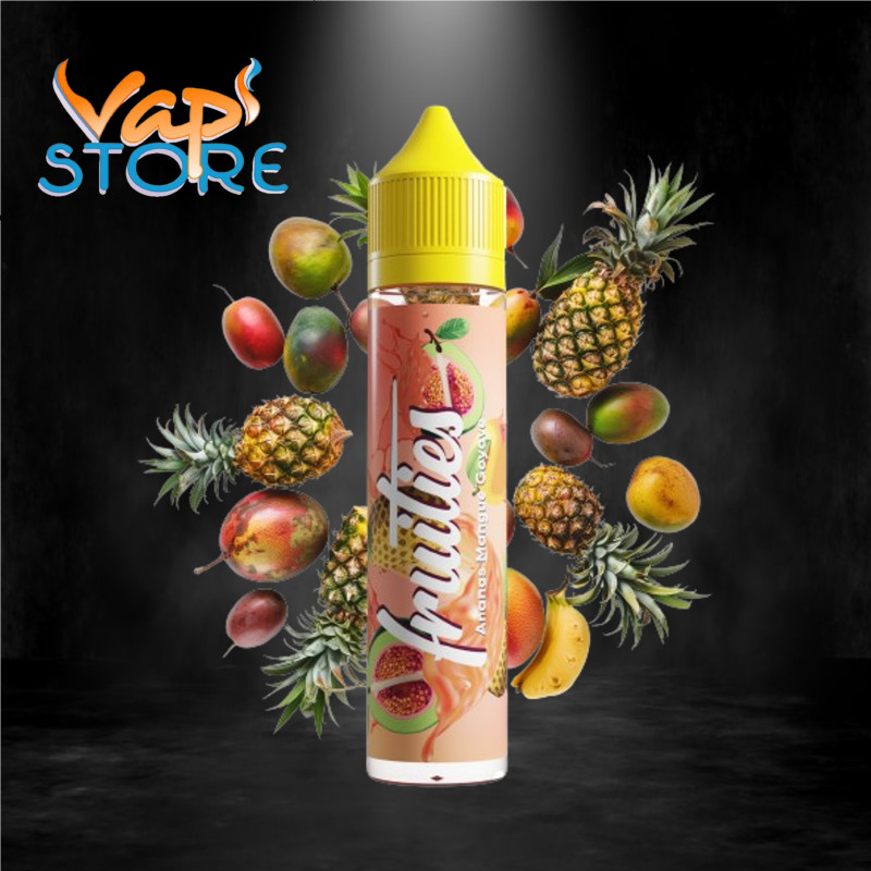 FRUITIES Ananas Mangue Goyave 50ml
