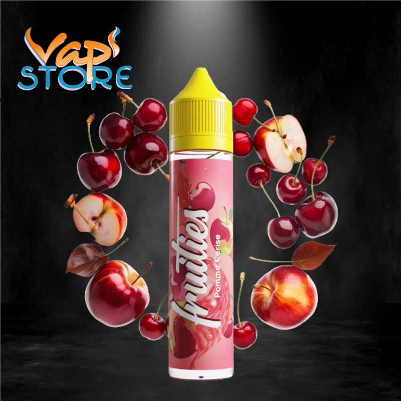 E-liquide Pomme Cerise 50ml FRUITIES par Bobble Liquide
