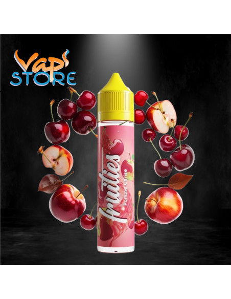 E-liquide Pomme Cerise 50ml FRUITIES par Bobble Liquide