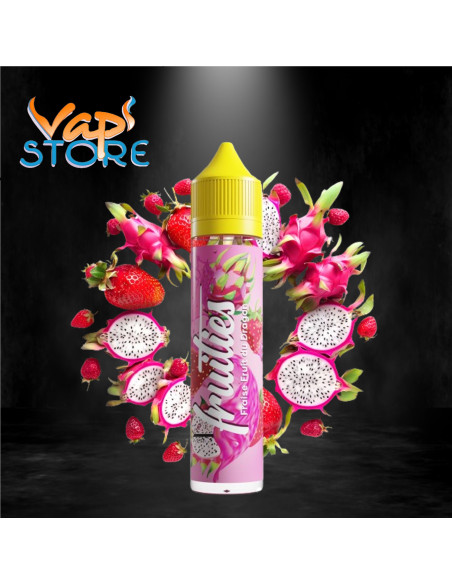 E-liquide Fraise Fruit du dragon 50ml FRUITIES par Bobble Liquide