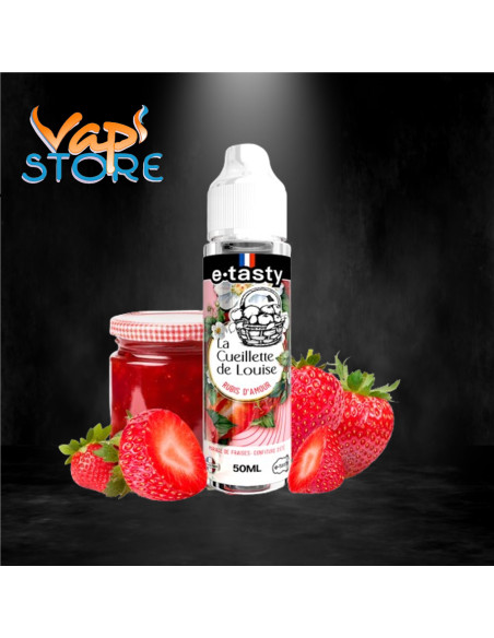 E-liquide Rubis d'Amour 50ml La Cueillette de Louise e.tasty