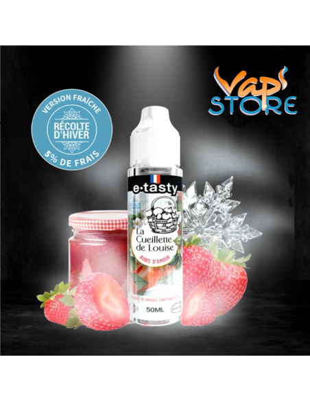 E-liquide Rubis d'Amour Frais 50ml La Cueillette de Louise e.tasty