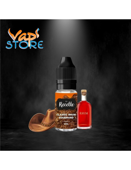 LA RECETTE Classic Rhum gourmand 10ml