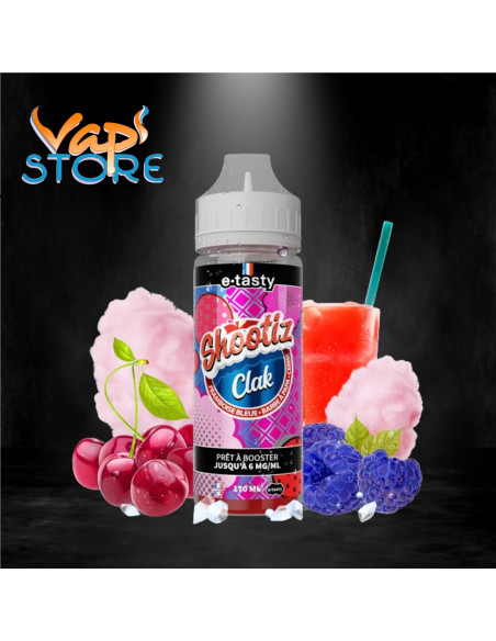 E-liquide Clak 170ml SHOOTIZ e.tasty