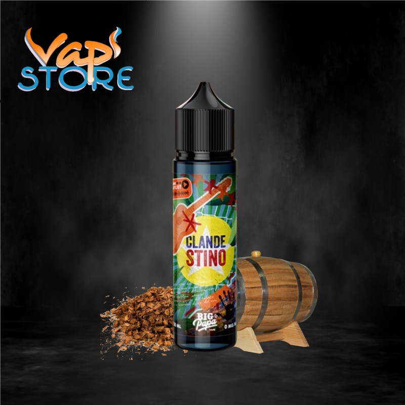 E-liquide Clandestino 50ml LA PLAYLIST Big Papa