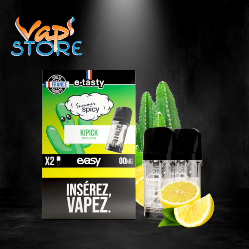 Cartouches Easy x2 Kipick 2ml par e.tasty