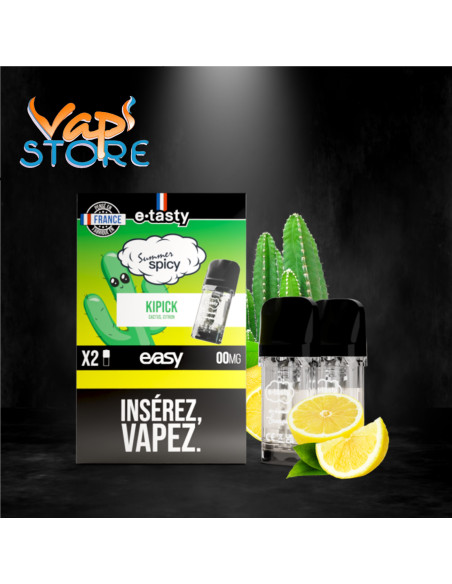 Cartouches Easy x2 Kipick 2ml par e.tasty