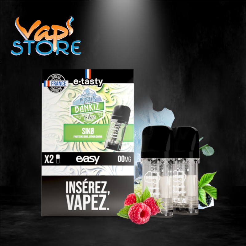 Cartouches EASY x2 BANKIZ EXTRA FRAIS Siko par e.tasty