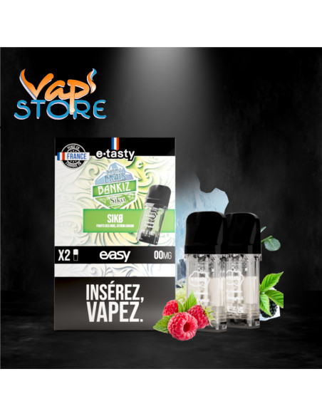 Cartouches EASY x2 BANKIZ EXTRA FRAIS Siko par e.tasty