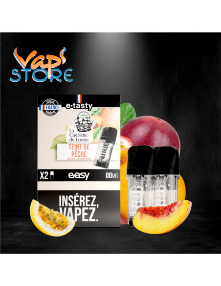 Cartouches EASY x2 Teint de pêche par e.tasty