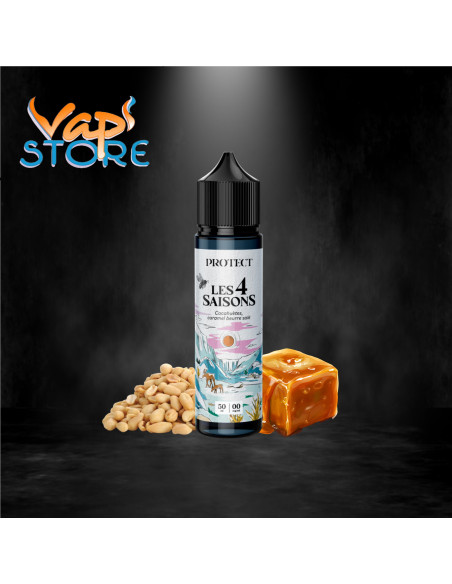 LES 4 SAISONS [HIVER] Cacahuètes, Caramel beurre salé 50ml