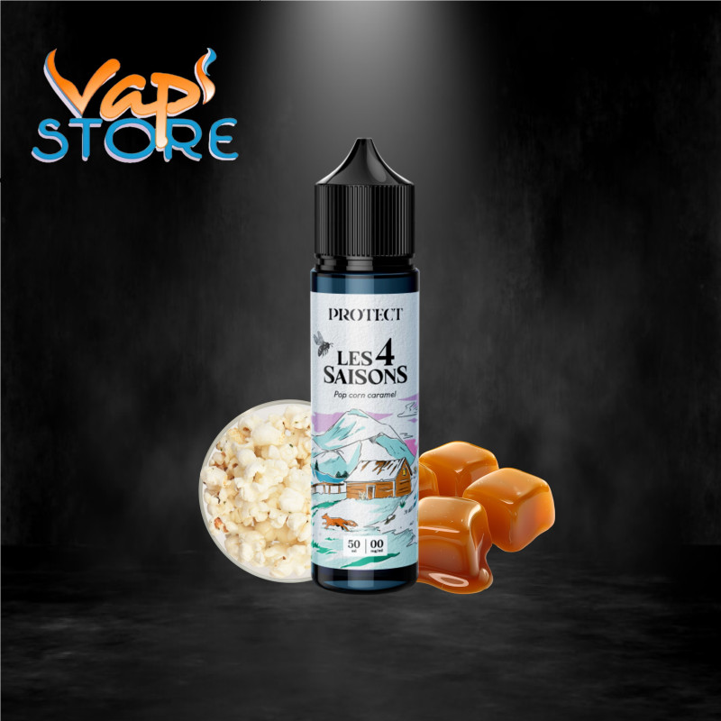 LES 4 SAISONS [HIVER] Pop Corn, Caramel 50ml