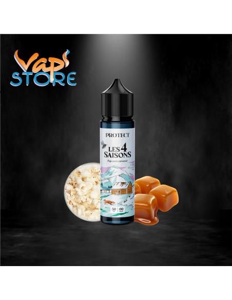 LES 4 SAISONS [HIVER] Pop Corn, Caramel 50ml