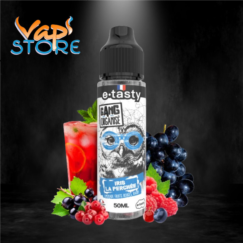 E-liquide Iris La Perchée 50ml GANG ORGANISE e.tasty