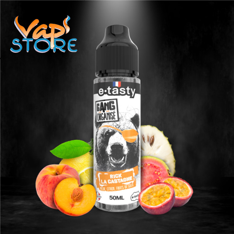 E-liquide Rick La Castagne 50ml GANG ORGANISÉ e.tasty
