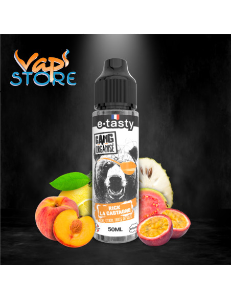 E-liquide Rick La Castagne 50ml GANG ORGANISÉ e.tasty
