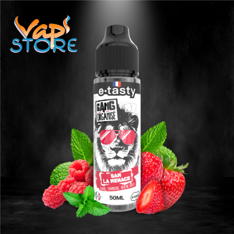 E-liquide Sam La Menace 50ml GANG ORGANISÉ e.tasty