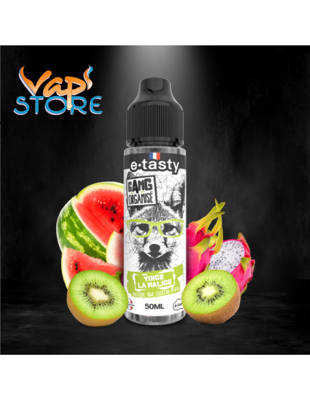 E-liquide Vince La Malice 50ml GANG ORGANISÉ e.tasty