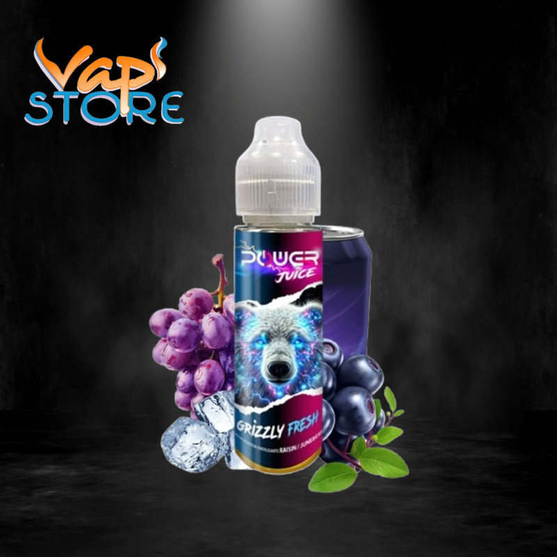 E-liquide Grizzly Fresh 50ml POWER JUICE par Flavour Power