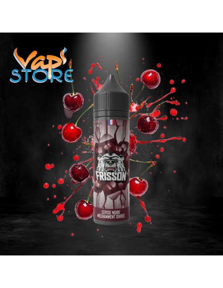 FRISSON Cerise Noire Méchamment Givrée 50ml