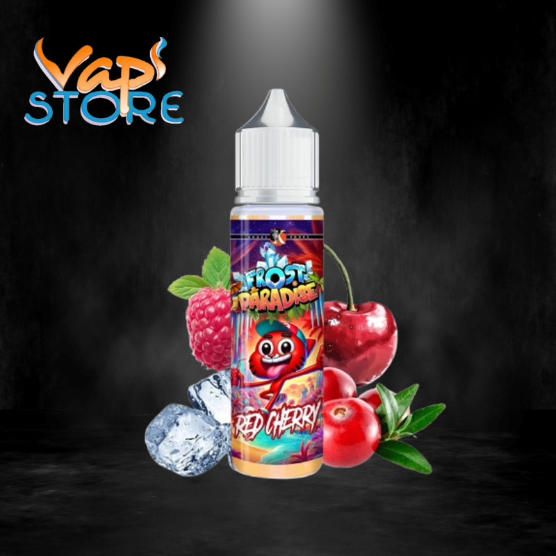 E-liquide Red Cherry 50ml FROST PARADISE par Bud's Vape