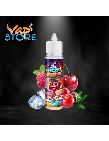 E-liquide Red Cherry 50ml FROST PARADISE par Bud's Vape