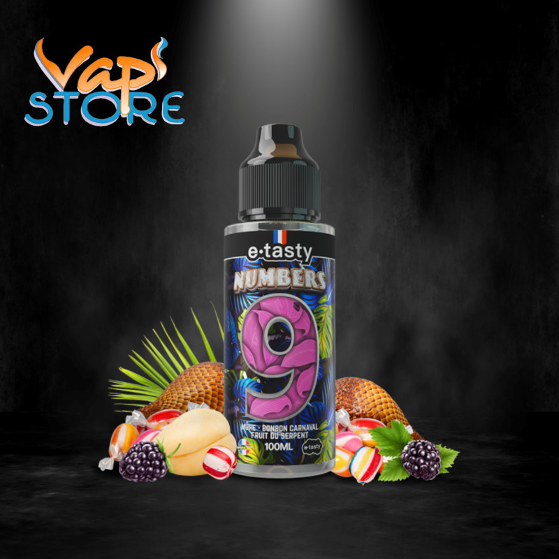 E-liquide Numbers 9 100ml par e.tasty