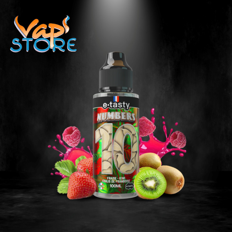 E-liquide Numbers 10 100ml par e.tasty