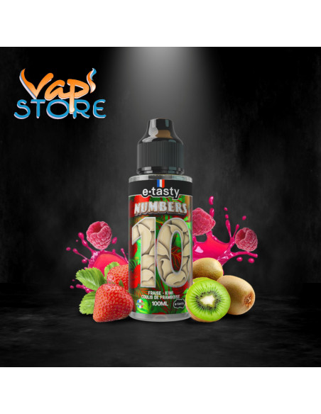 E-liquide Numbers 10 100ml par e.tasty