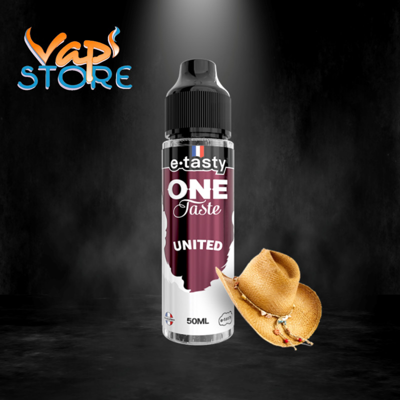E-liquide United 50ml ONE TASTE par e.tasty