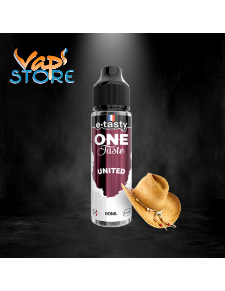E-liquide United 50ml ONE TASTE par e.tasty