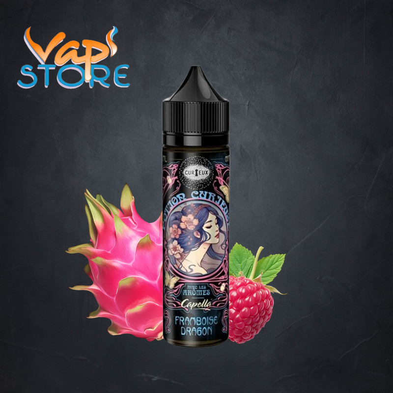 E-liquide Framboise Dragon 50ml Potions Curieuses par Curieux Liquides