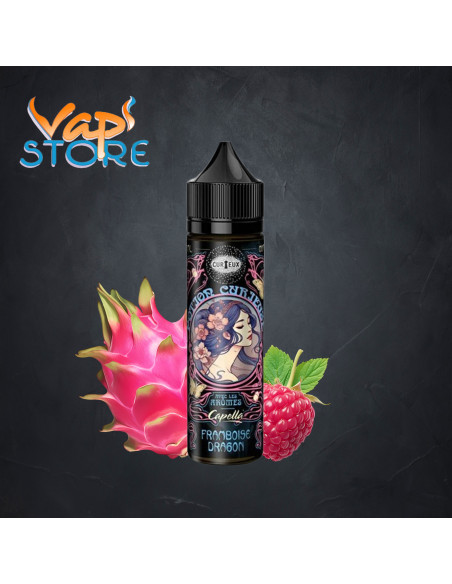 E-liquide Framboise Dragon 50ml Potions Curieuses par Curieux Liquides