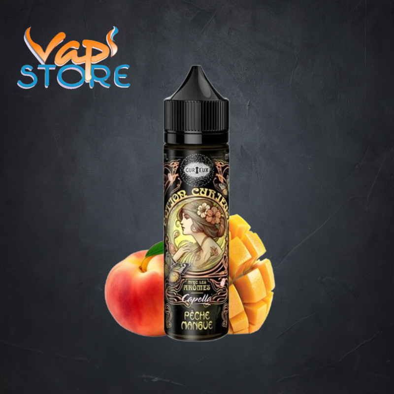 E-liquide Pêche Mangue 50ml POTIONS CURIEUSES par Curieux