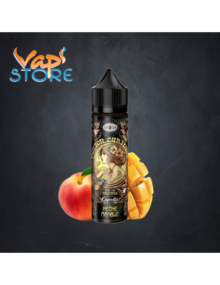E-liquide Pêche Mangue 50ml POTIONS CURIEUSES par Curieux
