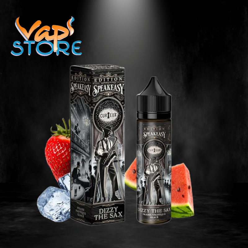E-liquide Dizzy The Sax 50ml SPEAKEASY Curieux Liquides