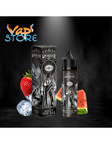 E-liquide Dizzy The Sax 50ml SPEAKEASY Curieux Liquides