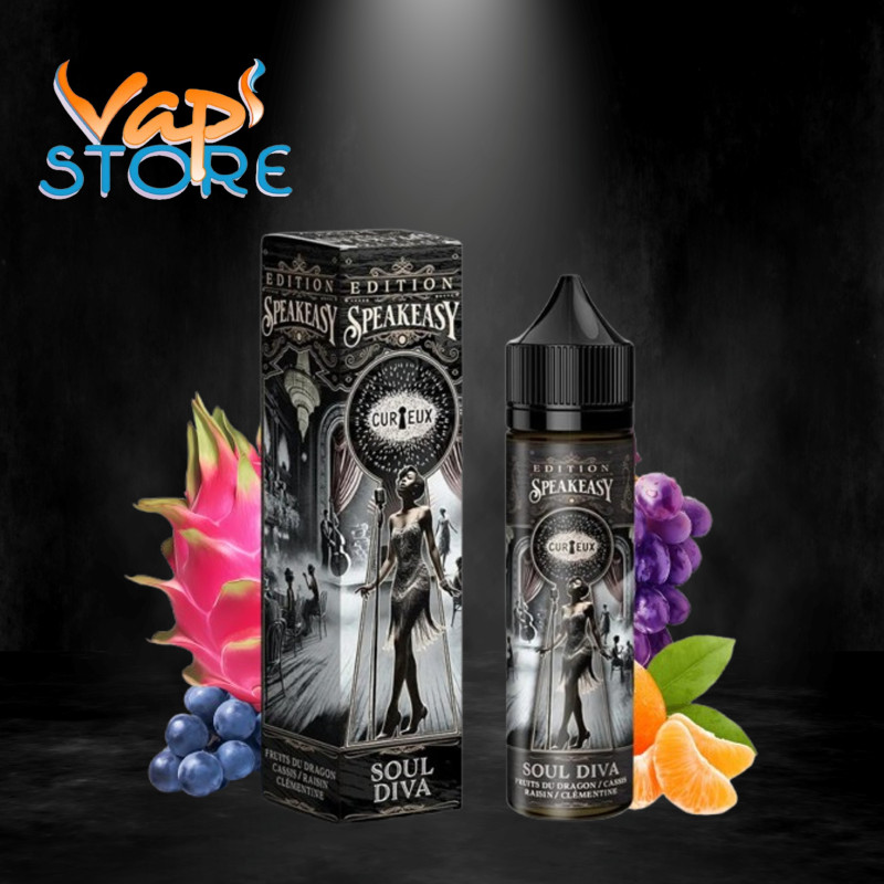 E-liquide Soul Diva 50ml SPEAKEASY Curieux Liquides