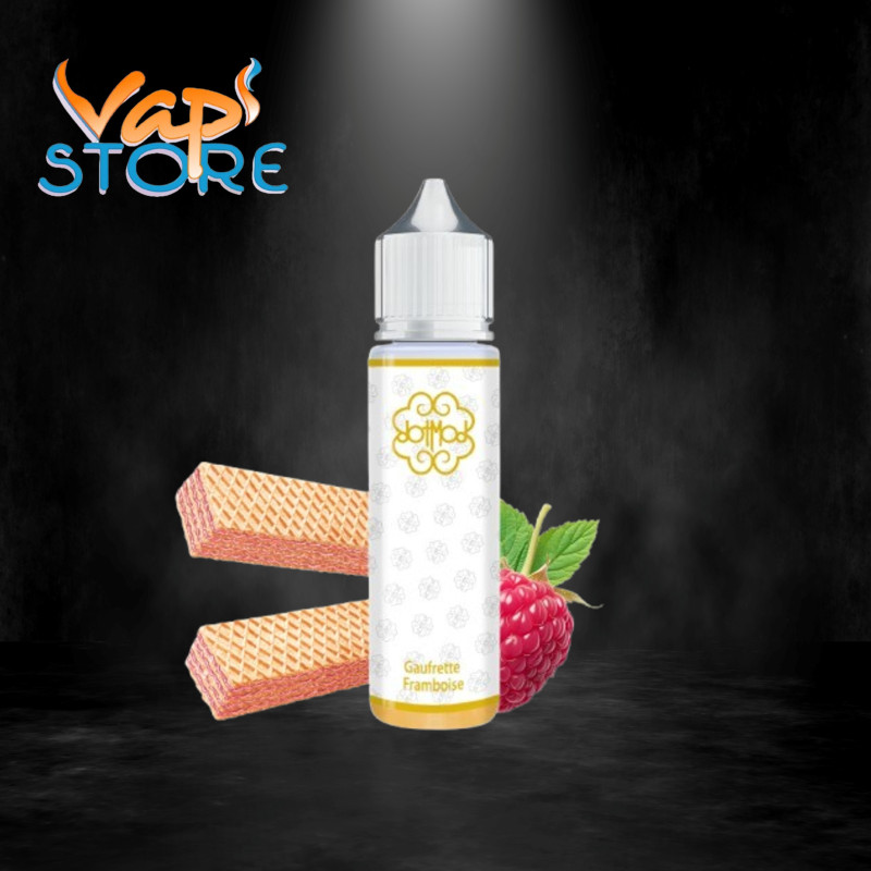 E-liquide Gaufrette Framboise 50ml Dotmod Bud's Vape