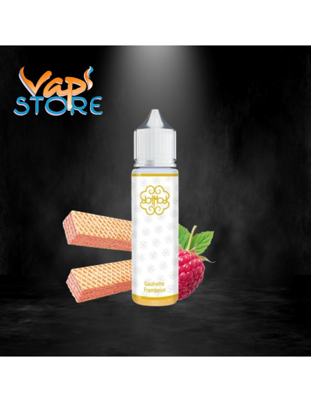 E-liquide Gaufrette Framboise 50ml Dotmod Bud's Vape