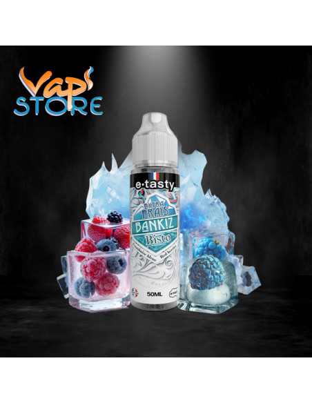 E-liquide Bisto 50ml BANKIZ EXTRA FRAIS e.tasty