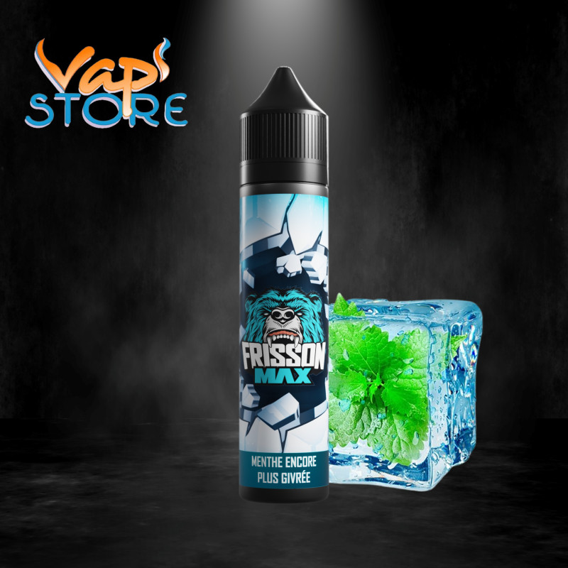 E-liquide Menthe Encore Plus Givrée 50ml FRISSON MAX Bobble Liquide