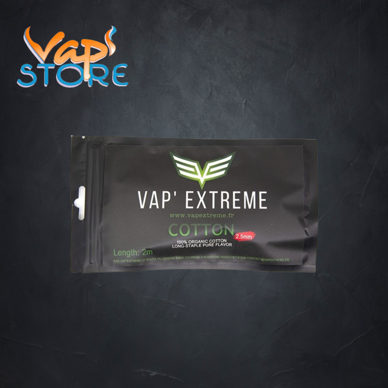 Coton Dosé 3mm - Vap'Extreme