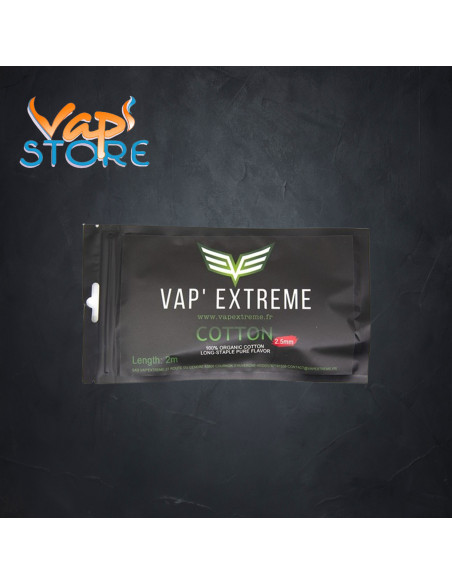 Coton Dosé 3mm - Vap'Extreme