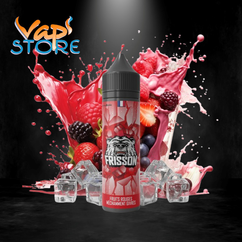E-liquide Fruits Rouges Méchamment Givrés 50ml FRISSON Bobble