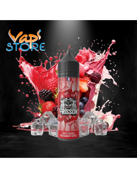 E-liquide Fruits Rouges Méchamment Givrés 50ml FRISSON Bobble