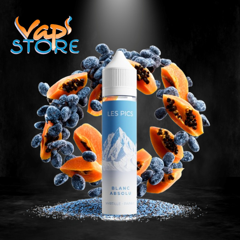 E-liquide Blanc Absolu 50ml LES PICS par Bobble Liquide