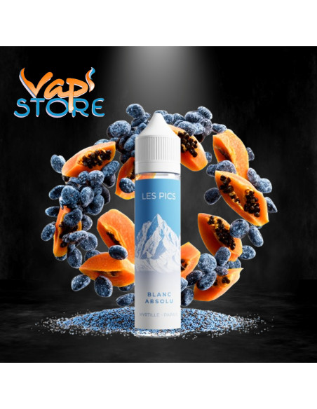E-liquide Blanc Absolu 50ml LES PICS par Bobble Liquide